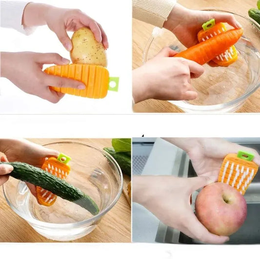 Flexible Fruit and Vegetable Cleaning Brush