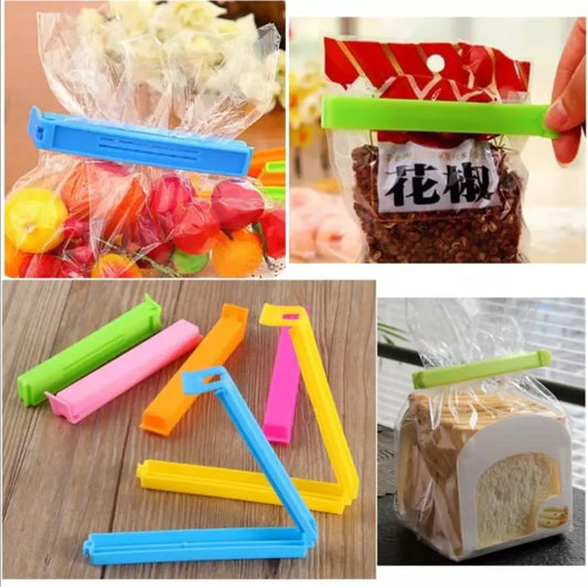 Reusable Plastic Food Bag Sealing Clips