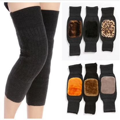 Thick Warm Woolen Kneepad for Women DP