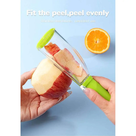 Fruit and Vegetable Peeler with Container DP