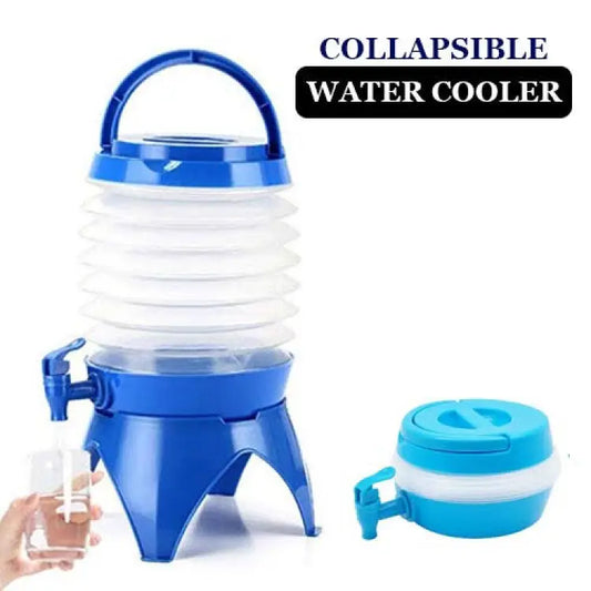 Foldable Collapsible Water Cooler Dispenser for Camping