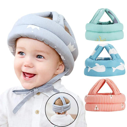 Baby Safety Shock-Absorbing Helmet Multi-Color DP