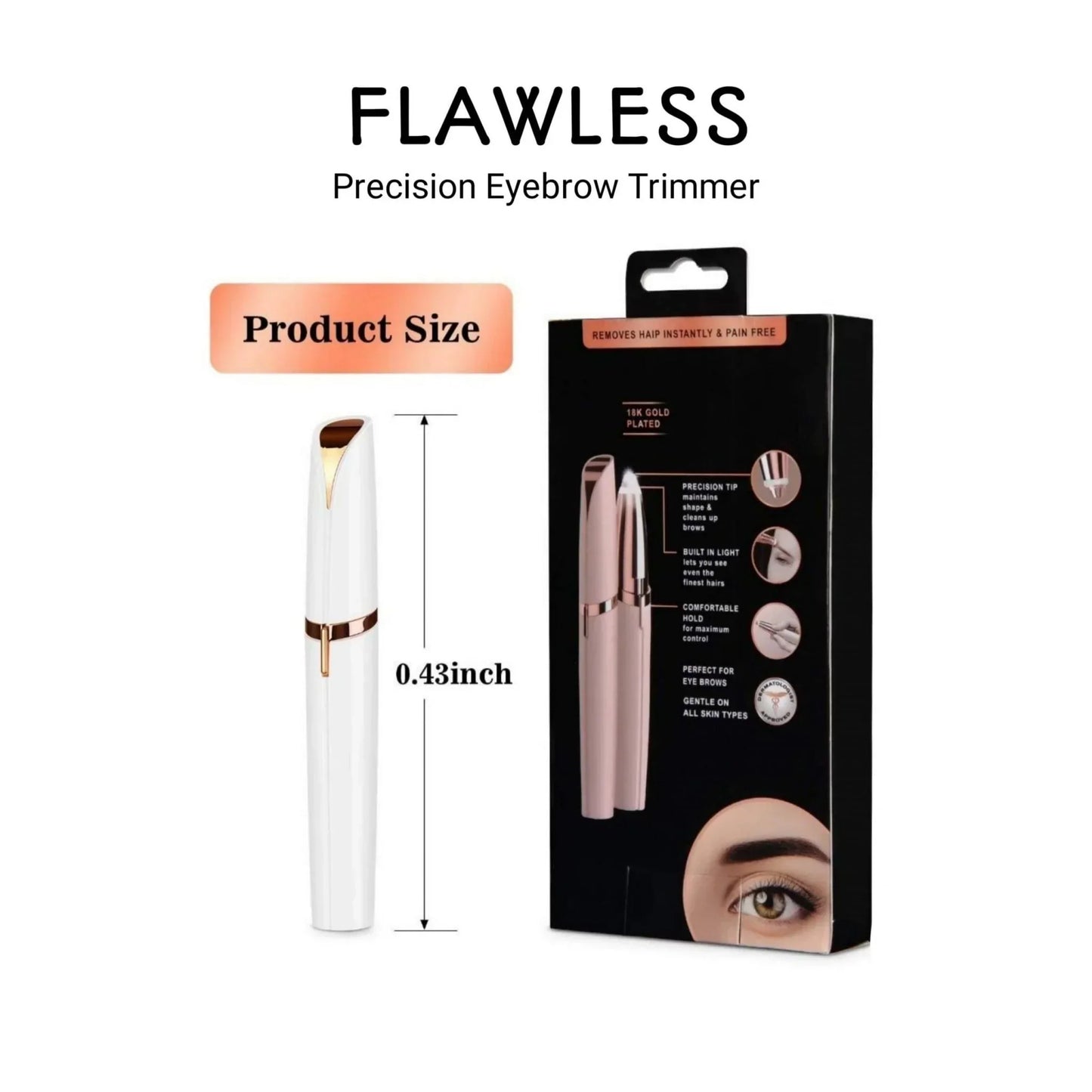 FLAWLESS EYEBROWS HAIR REMOVER ZD