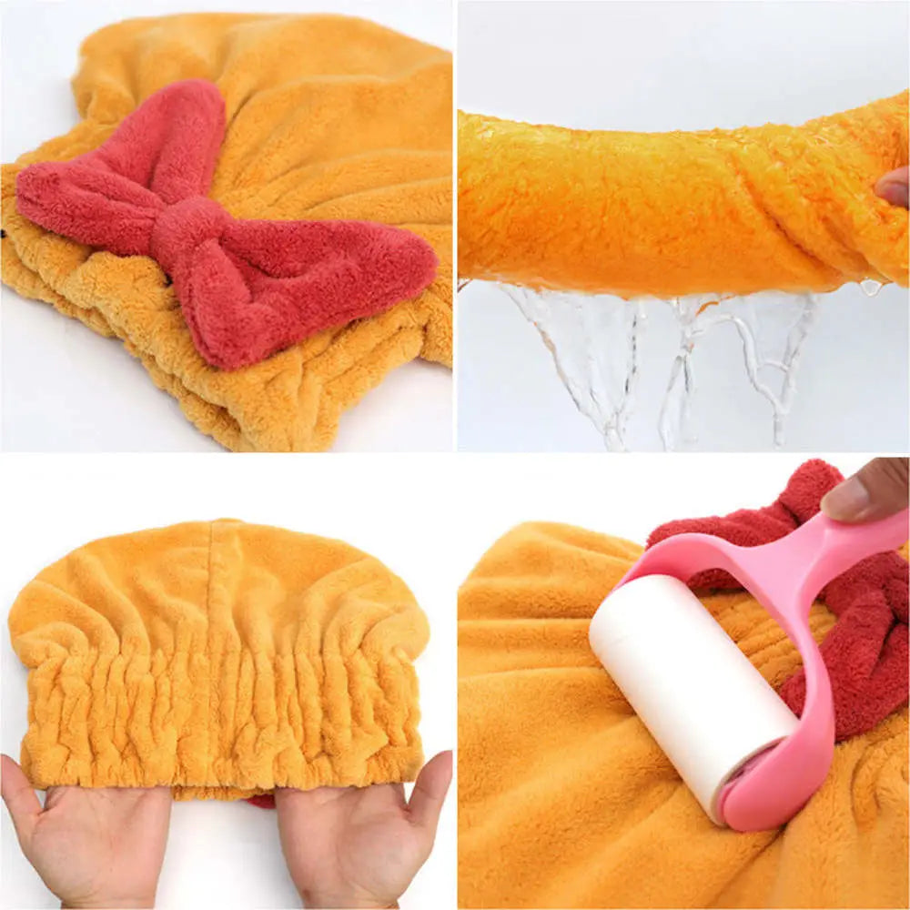 Hair Drying Cap Absorbent Dry Hair Towel DP