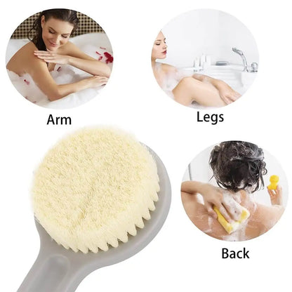 Long Length Body Wash Brush and Scrubber DP