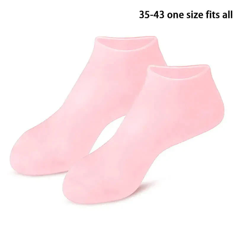 1 Pair Feet Care Silicone Moisturizing Socks DP