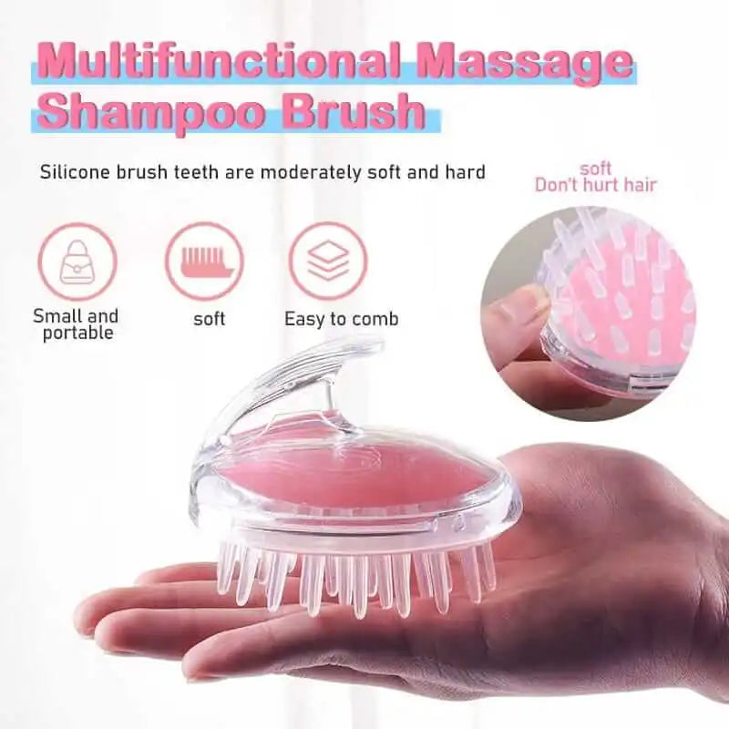 Silicon Hair Scalp Massage Brush MD