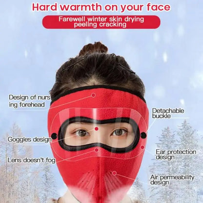 Winter Cycling/Bike Sunscreen Mask DP